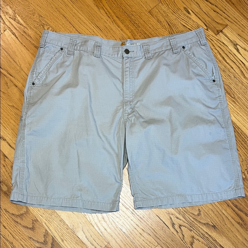 Carhartt Relaxed Fit Khaki/Tan Shorts w/Utility Pocket, Crotch Gusset Men's 44
